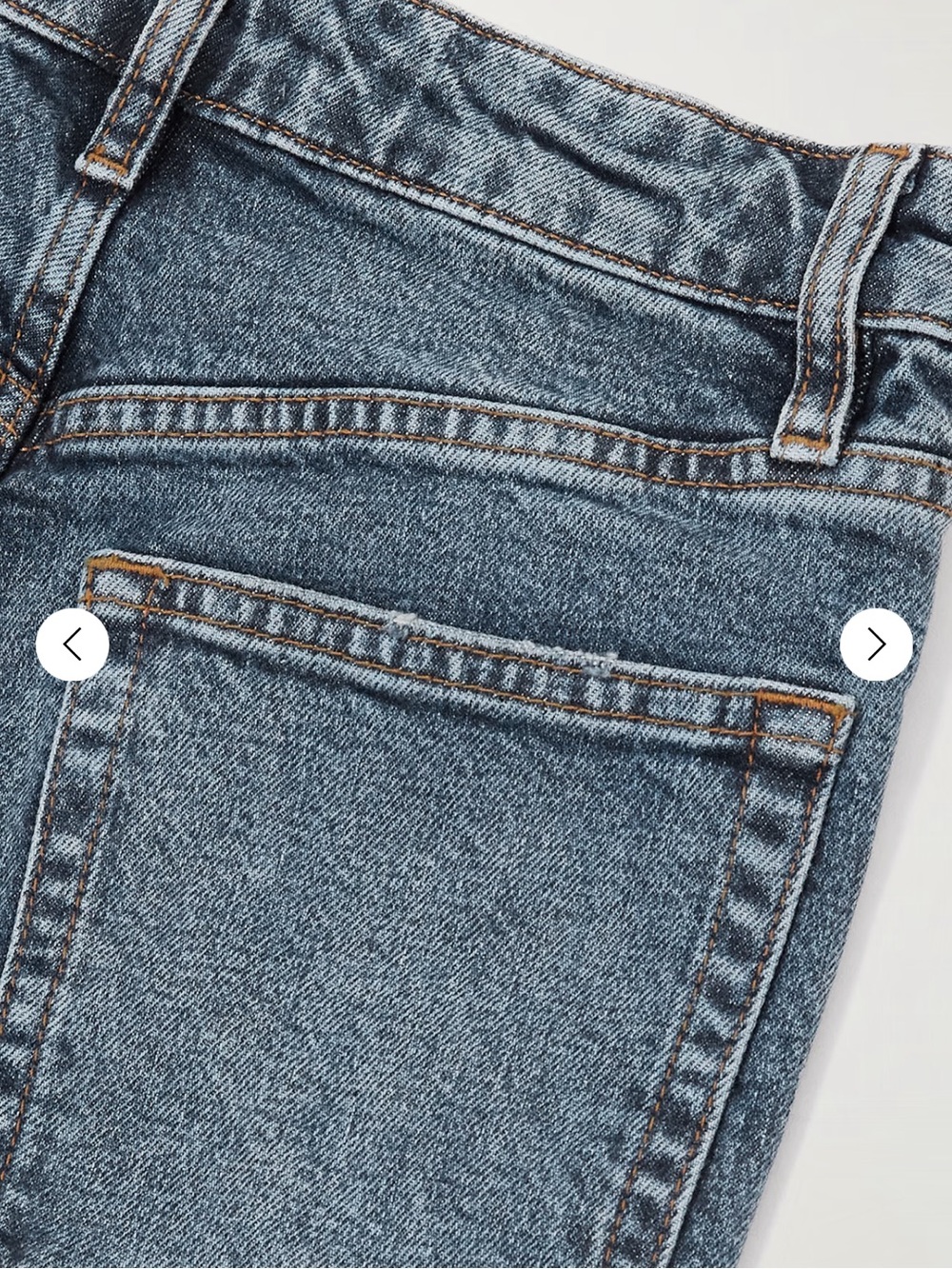 Frame Ruler Straight Leg Jeans - Picture 4 of 9